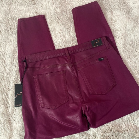 7 For All Mankind Women Skinny Jeans | 7 For All Mankind Ankle Skinny Jean Sz 10 - Picture 15 of 16